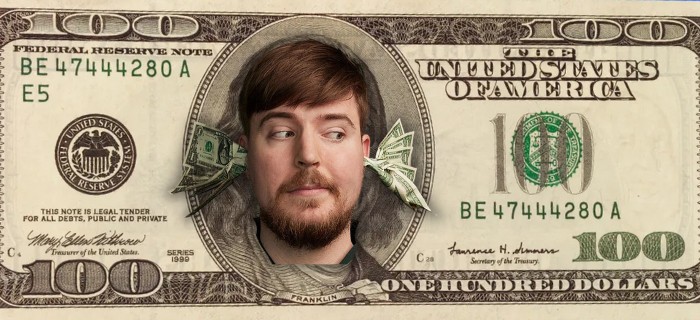 how much money does mrbeast have